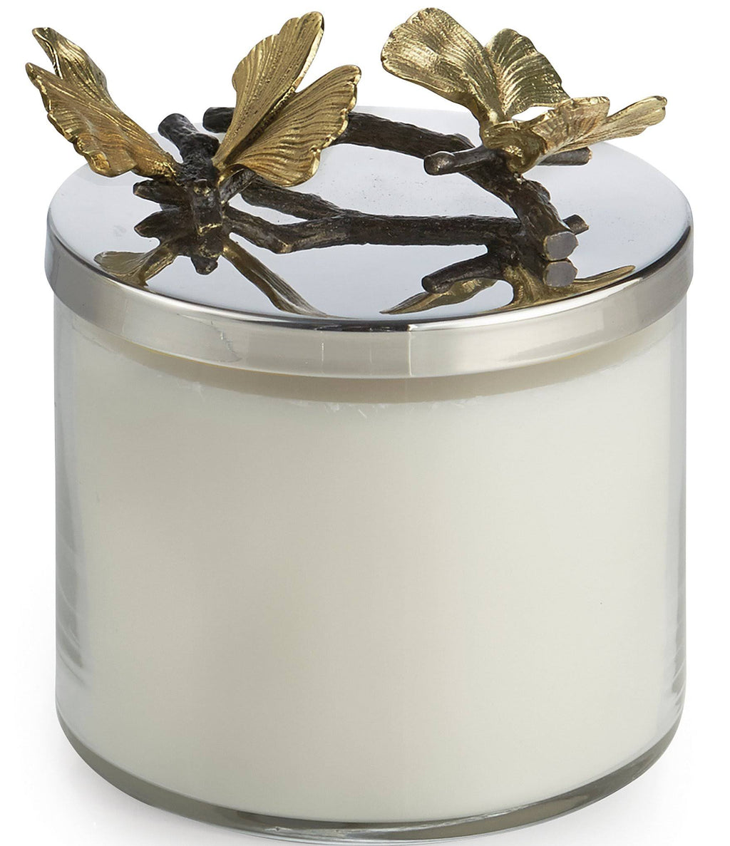 Butterfly Ginkgo Candle G34061