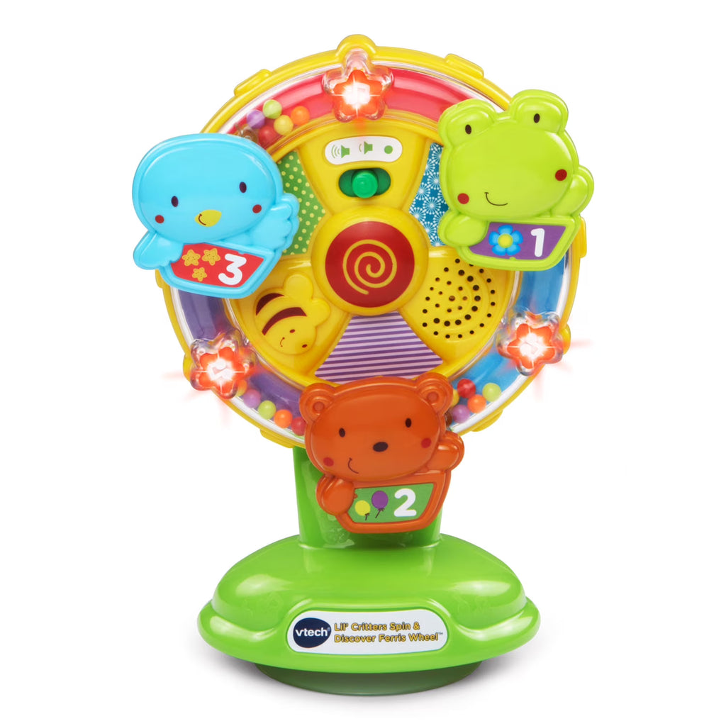 Spin and Discover Ferris Wheel Toddler Learning Toy R5204