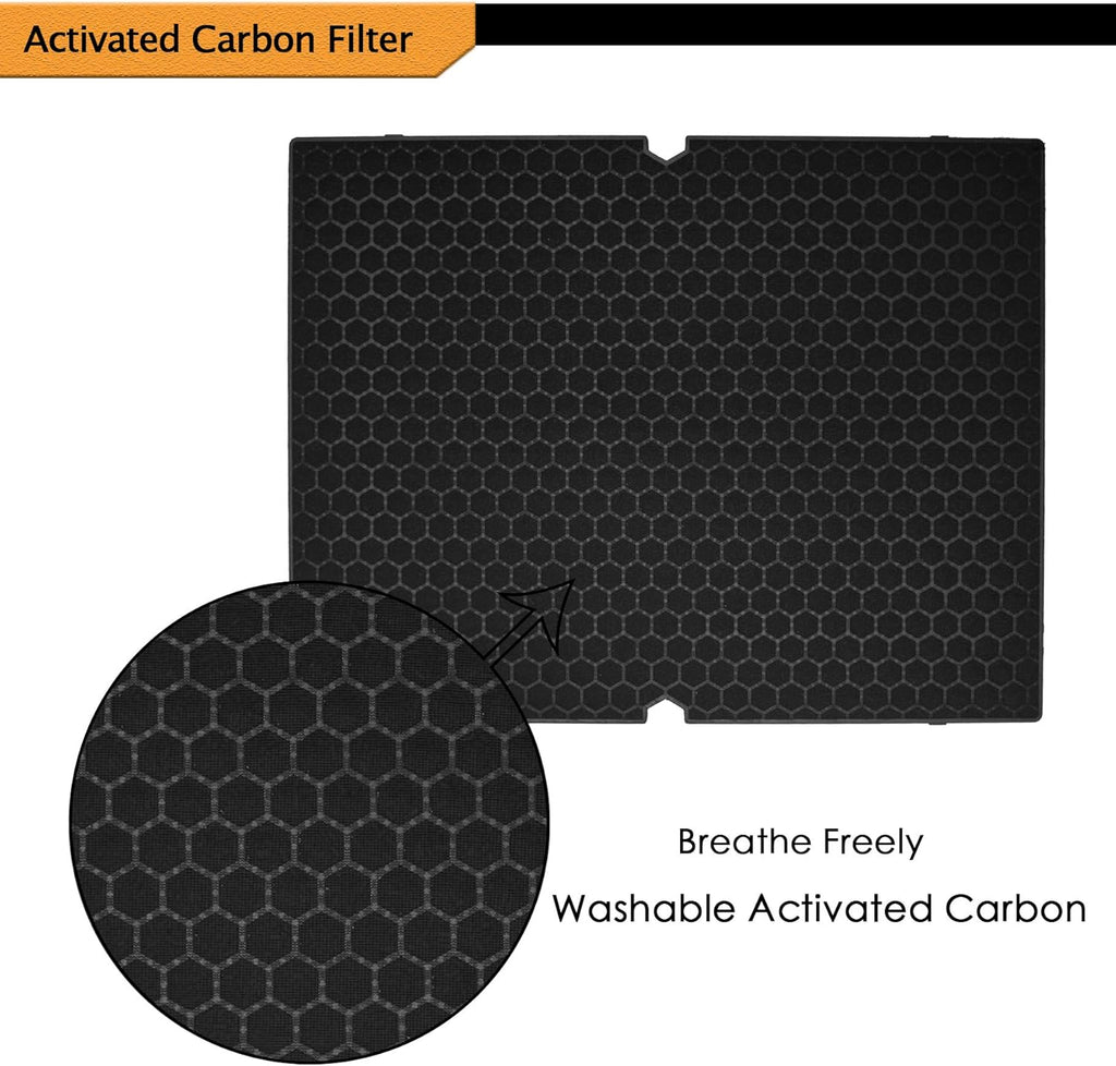 2 Sets True HEPA Filters + 2 Pack Activated Carbon Pre-Filters T5275