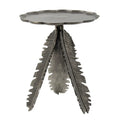 20 Inch Aluminum Accent Side Table V4750