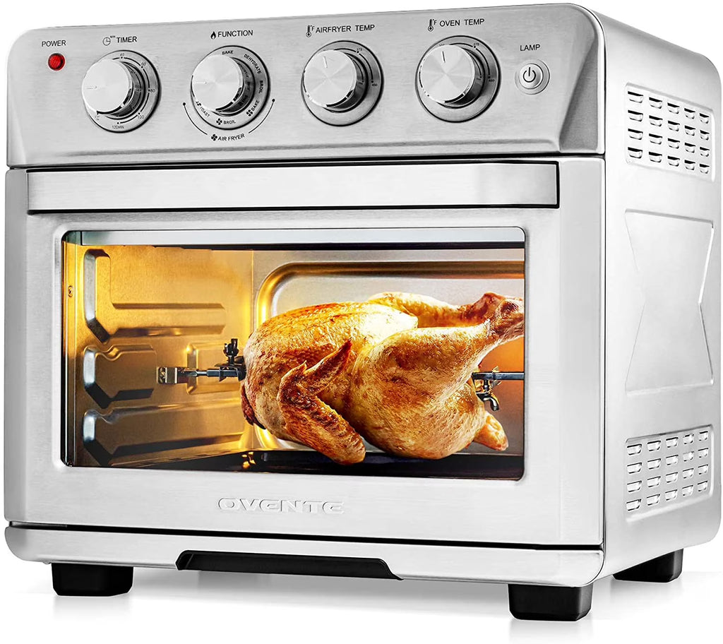 Silver Air Fryer Toaster Oven Combo V795