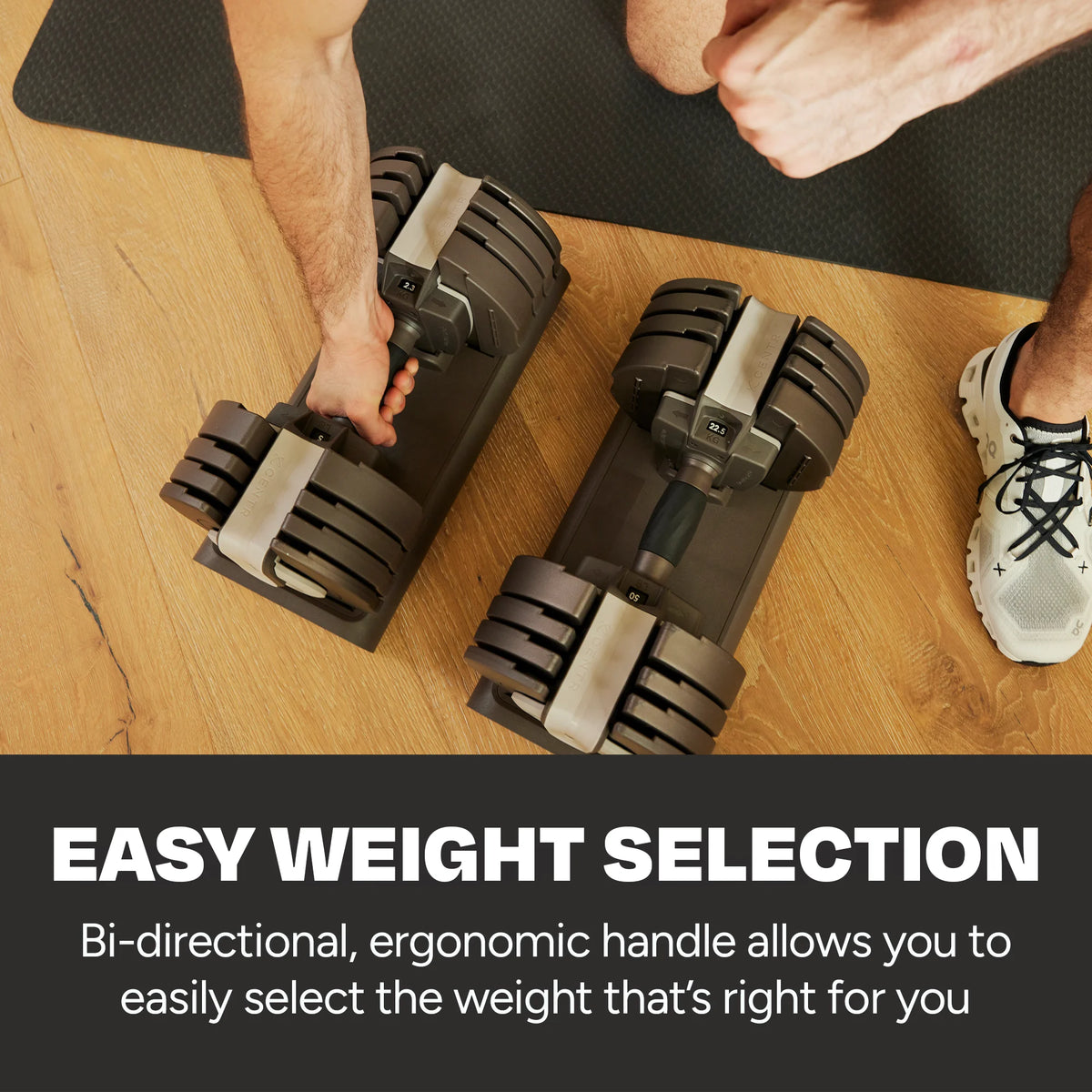 Adjustable Dumbbell 5-50 lbs J8785