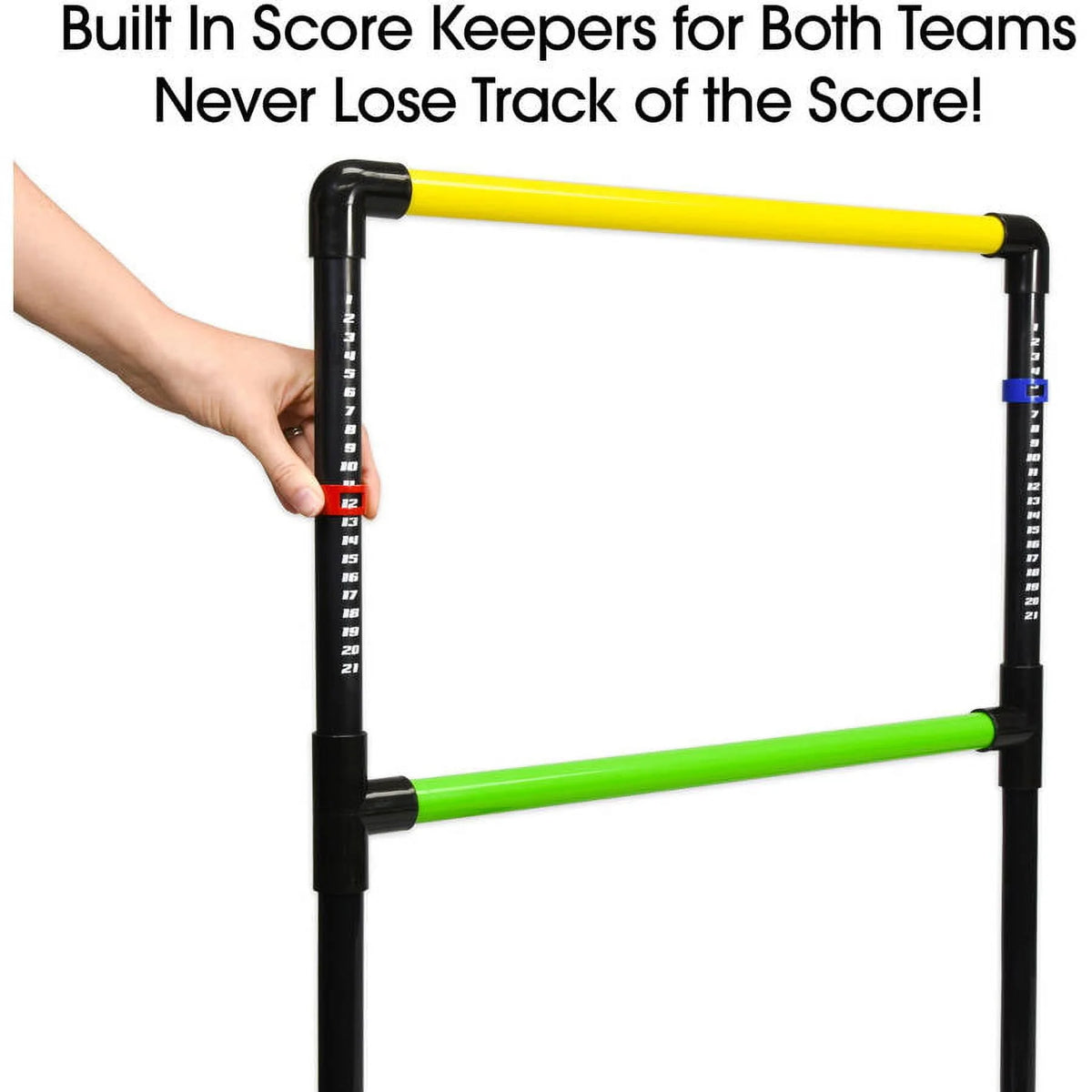 Ladder Toss Game with 6 Bolo Balls Q9198