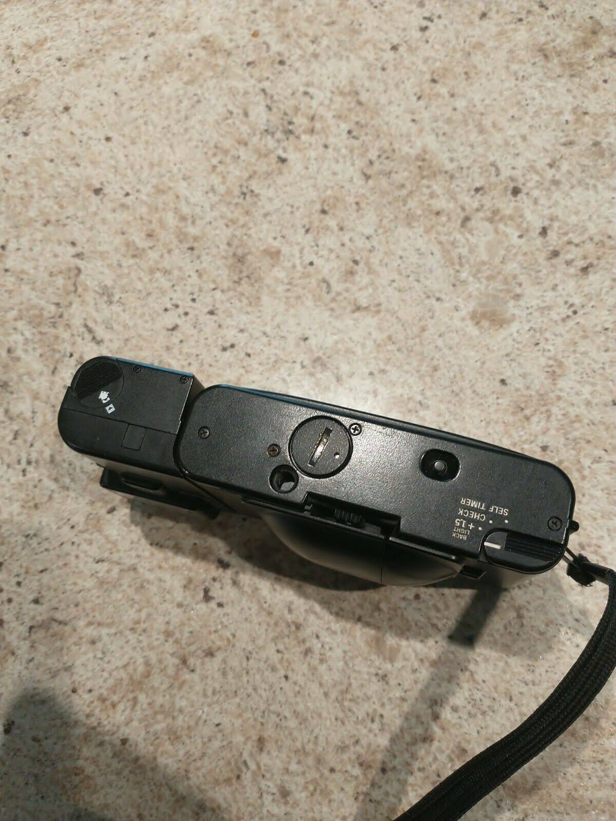 Black Rangefinder Film Camera Q15093