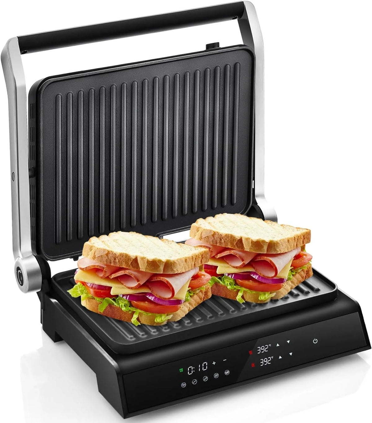 1200W Non-Stick Electric Panini Press Sandwich Maker A287562