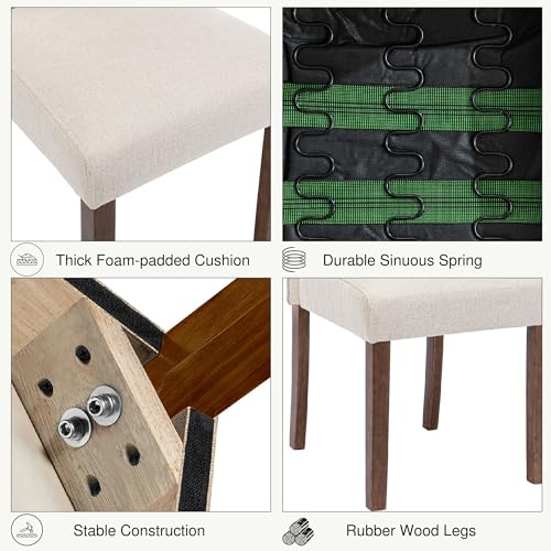 Set of 4 Smoky Grey Upholstered Dining Chair Y338197