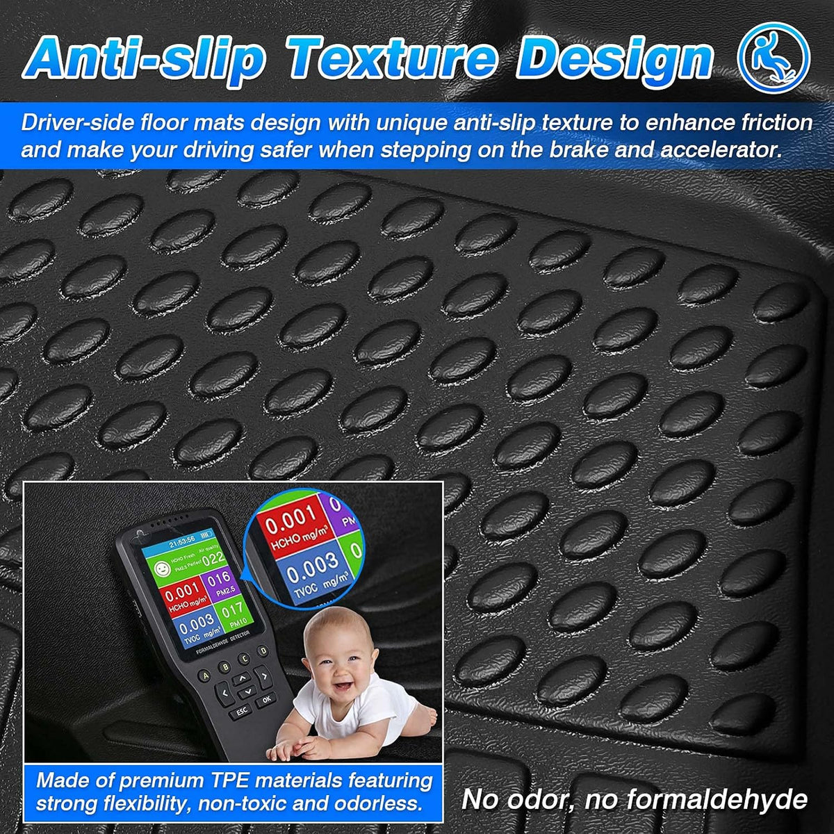 All Weather 2 Row Floor Liners F2819