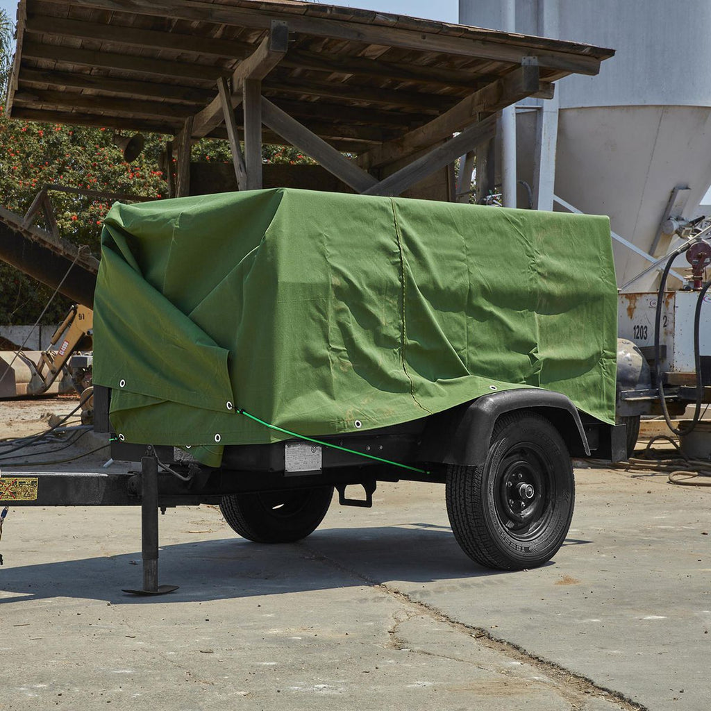 8 ft. x 10 ft. Canvas Tarp B3763