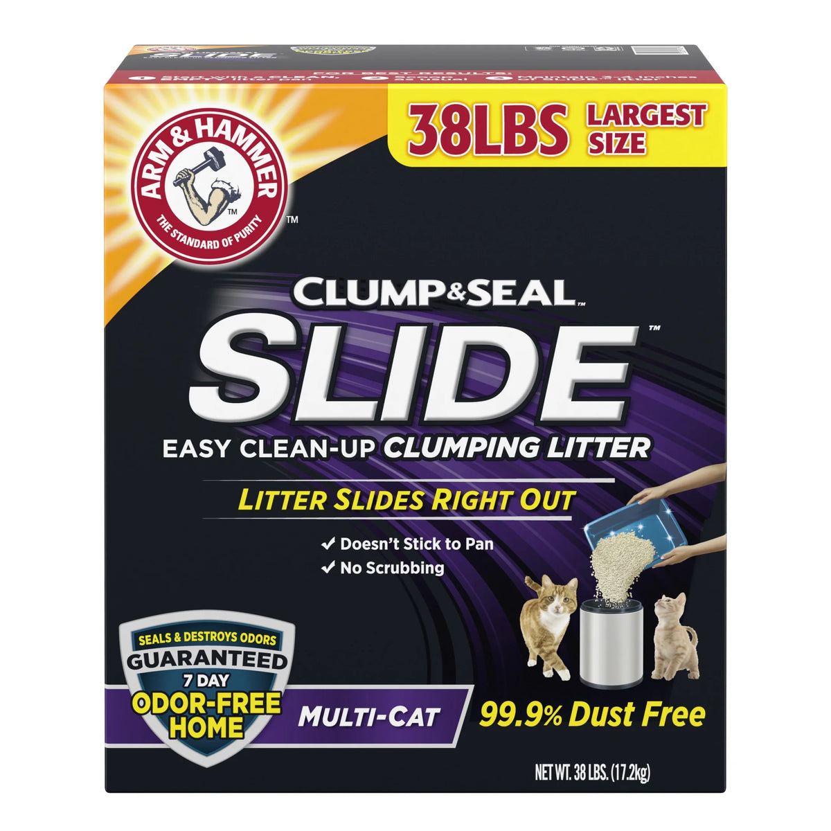 Multi-Cat Clumping Cat Litter 38 lbs N351