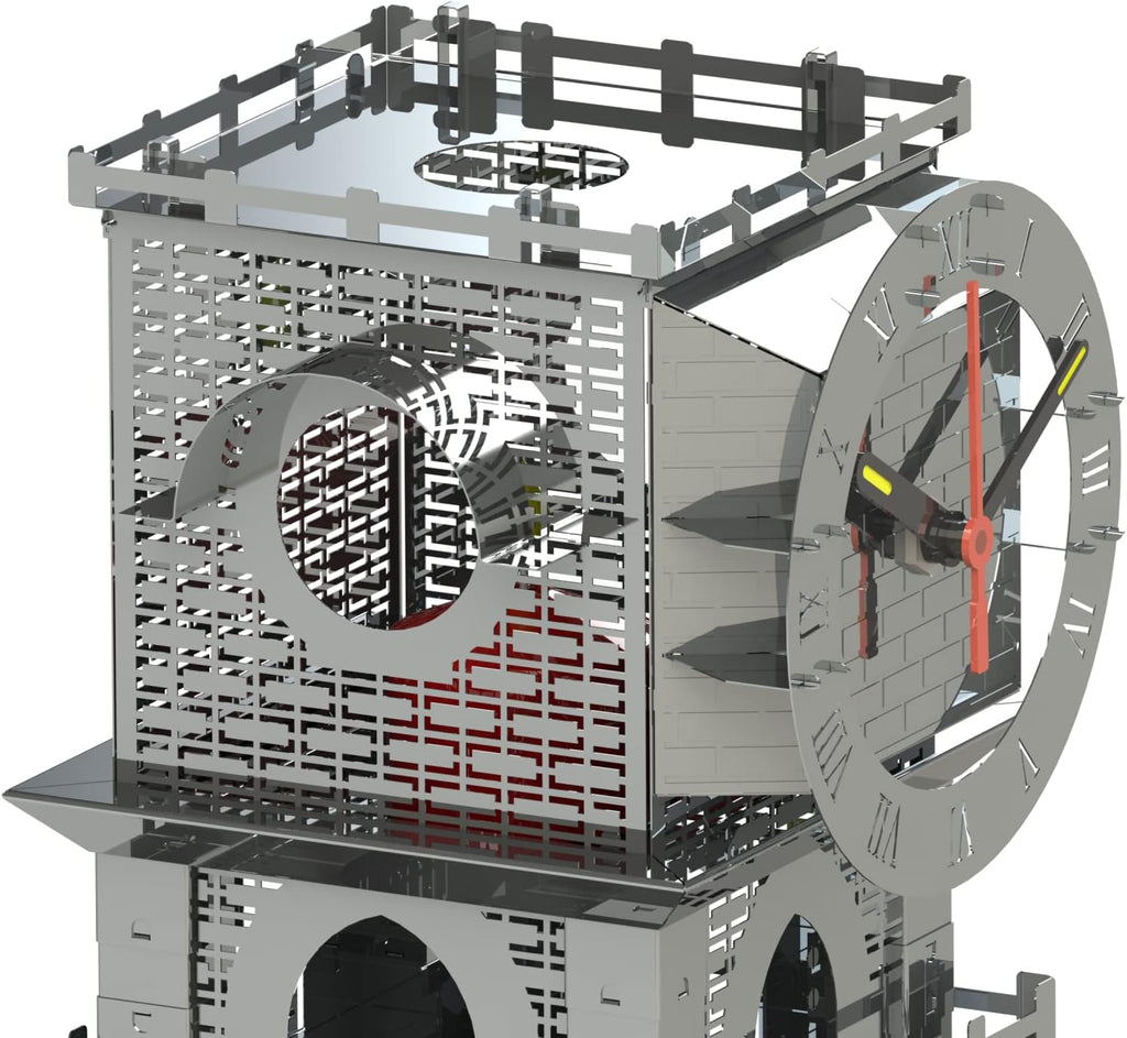 3D Metal Puzzle Clock Model Kits O57965
