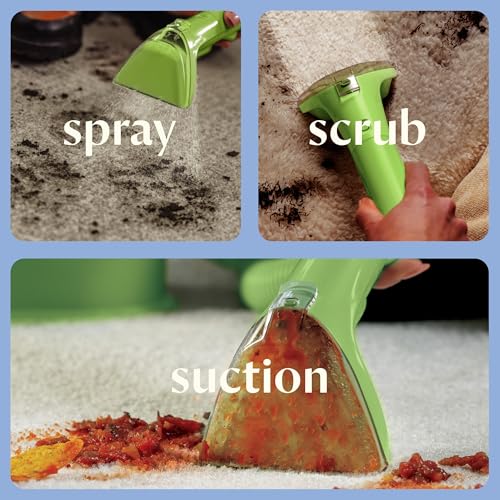Tea Green Portable Carpet and Upholstery Deep Cleaner T10585