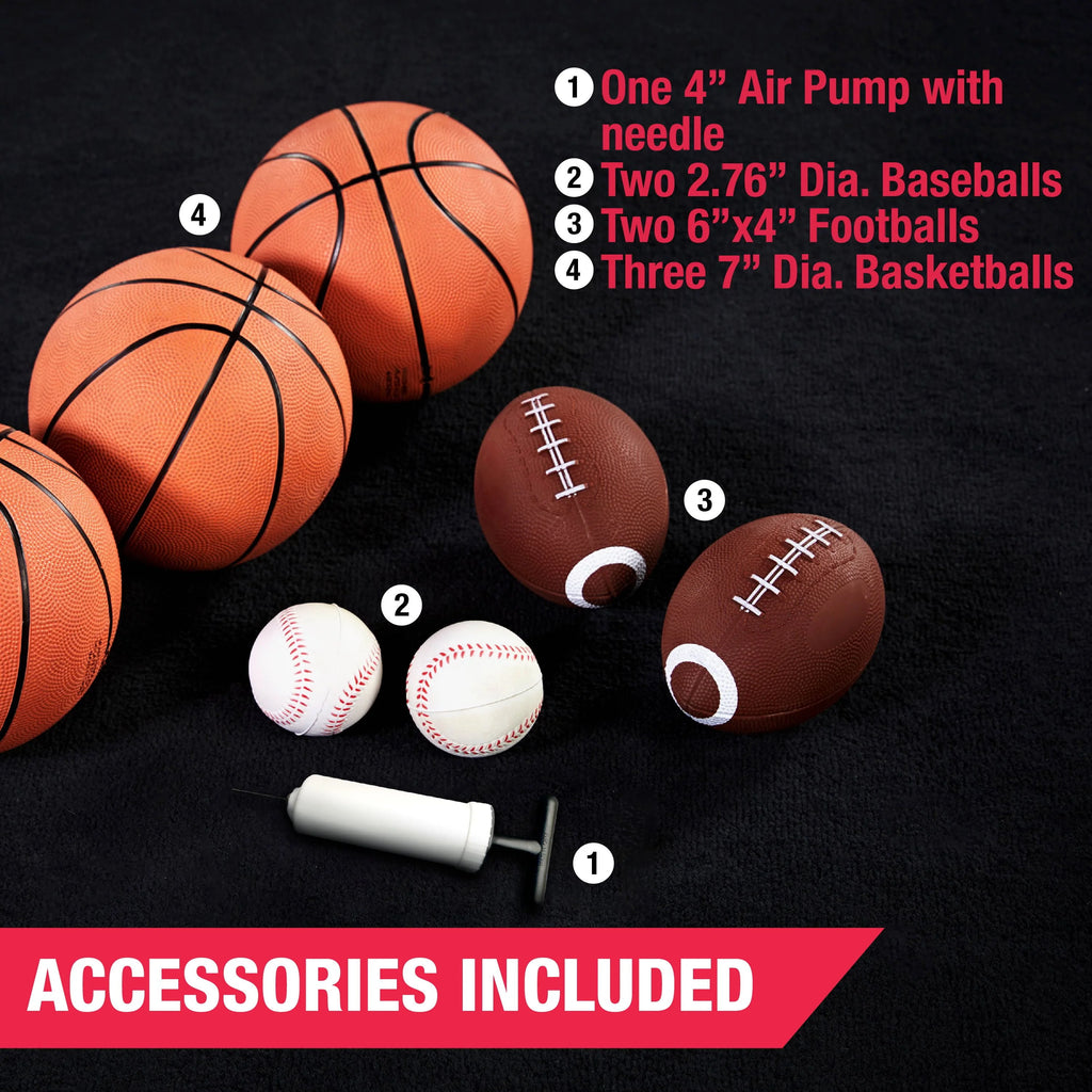 3 in 1 Basketball Football Baseball Game with LED Scoring System T900