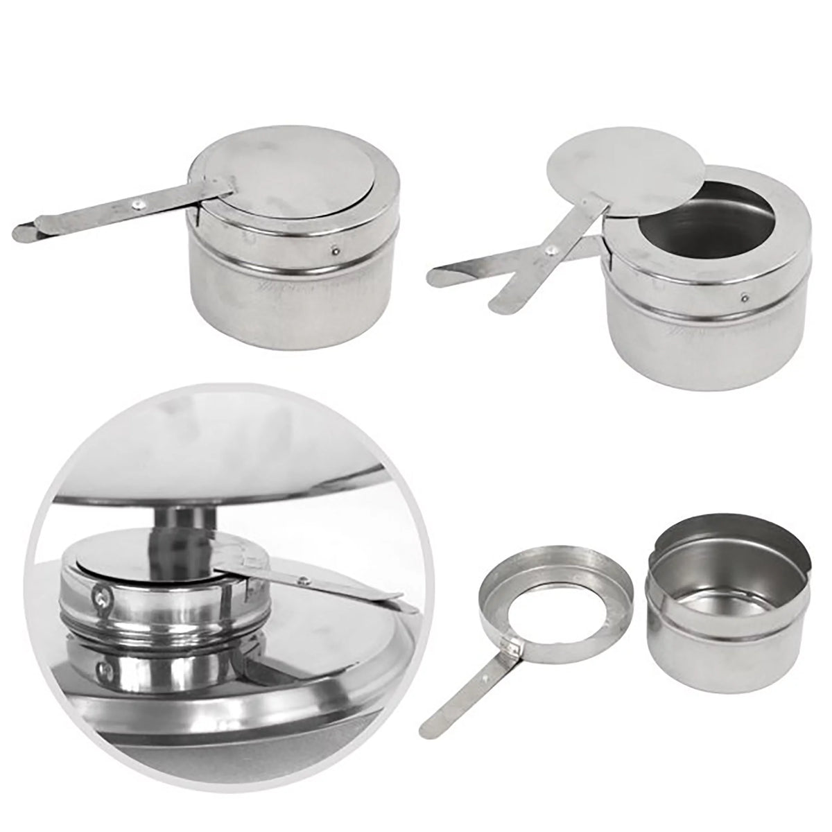 2 Pack Stainless Steel Chafing Dish Set G325767