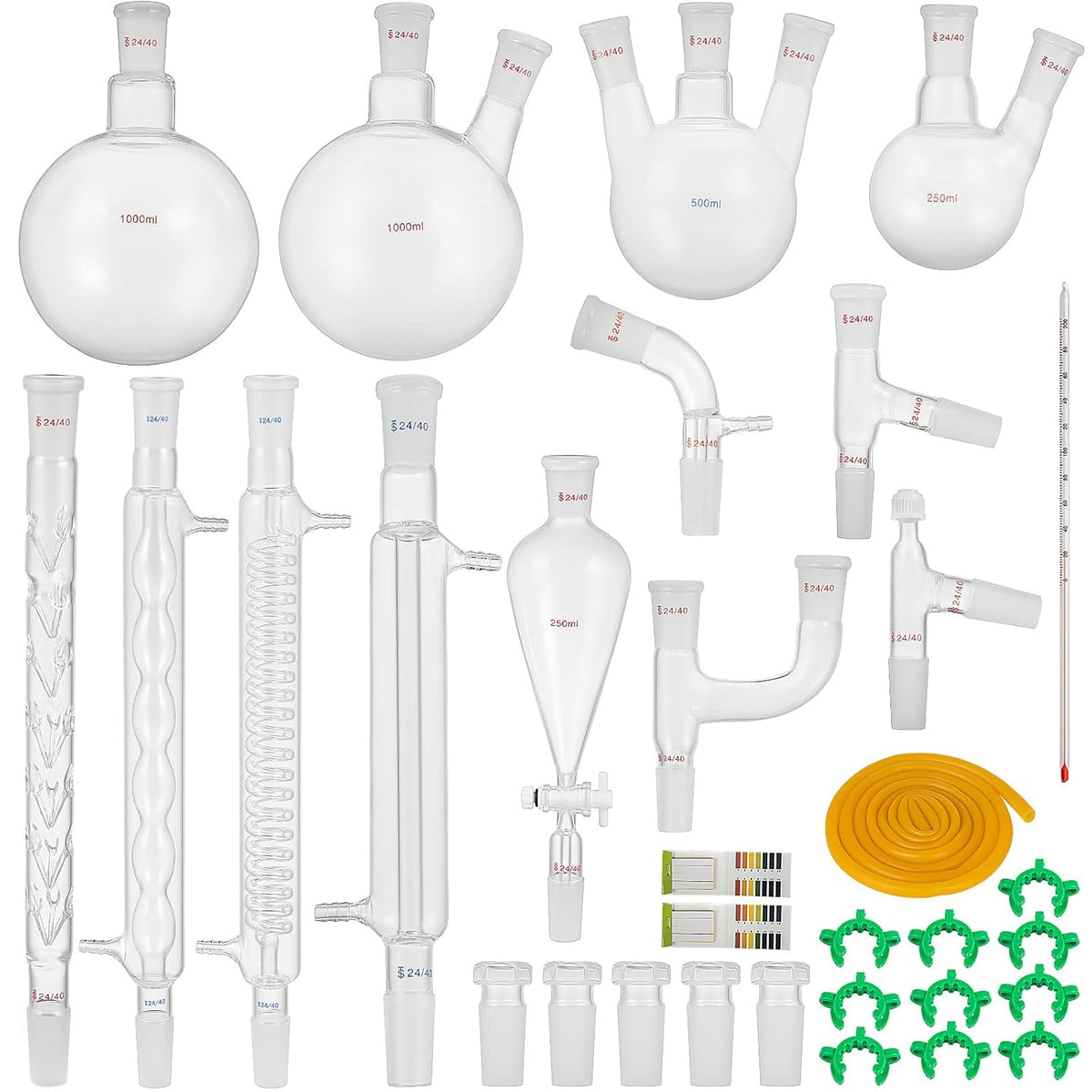 32PCS Chemistry Lab Glassware Kit 250 1000ml C280