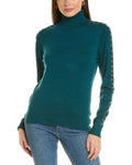 Green Turtleneck Sweater E57979