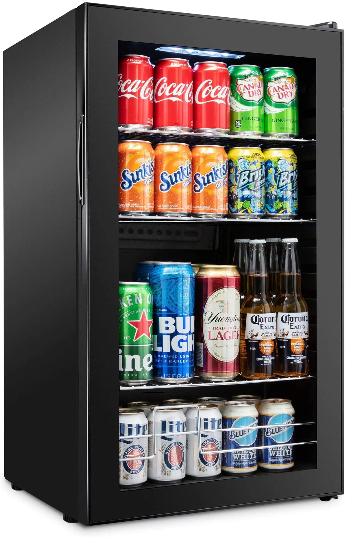 62 Can Beverage Refrigerator Stainless Steel G992