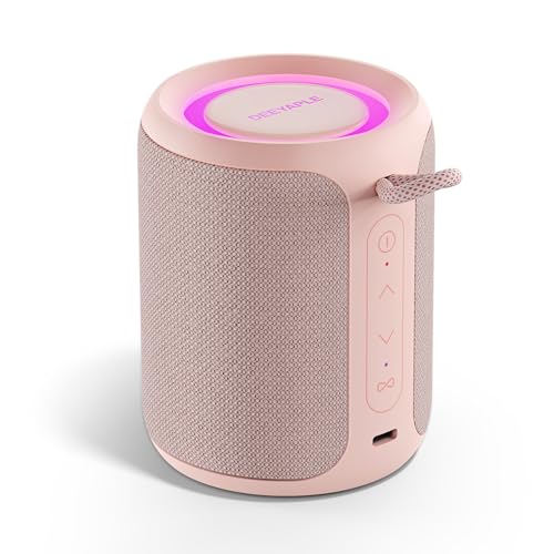 IP67 Waterproof Portable Bluetooth Speaker with Lights R8400