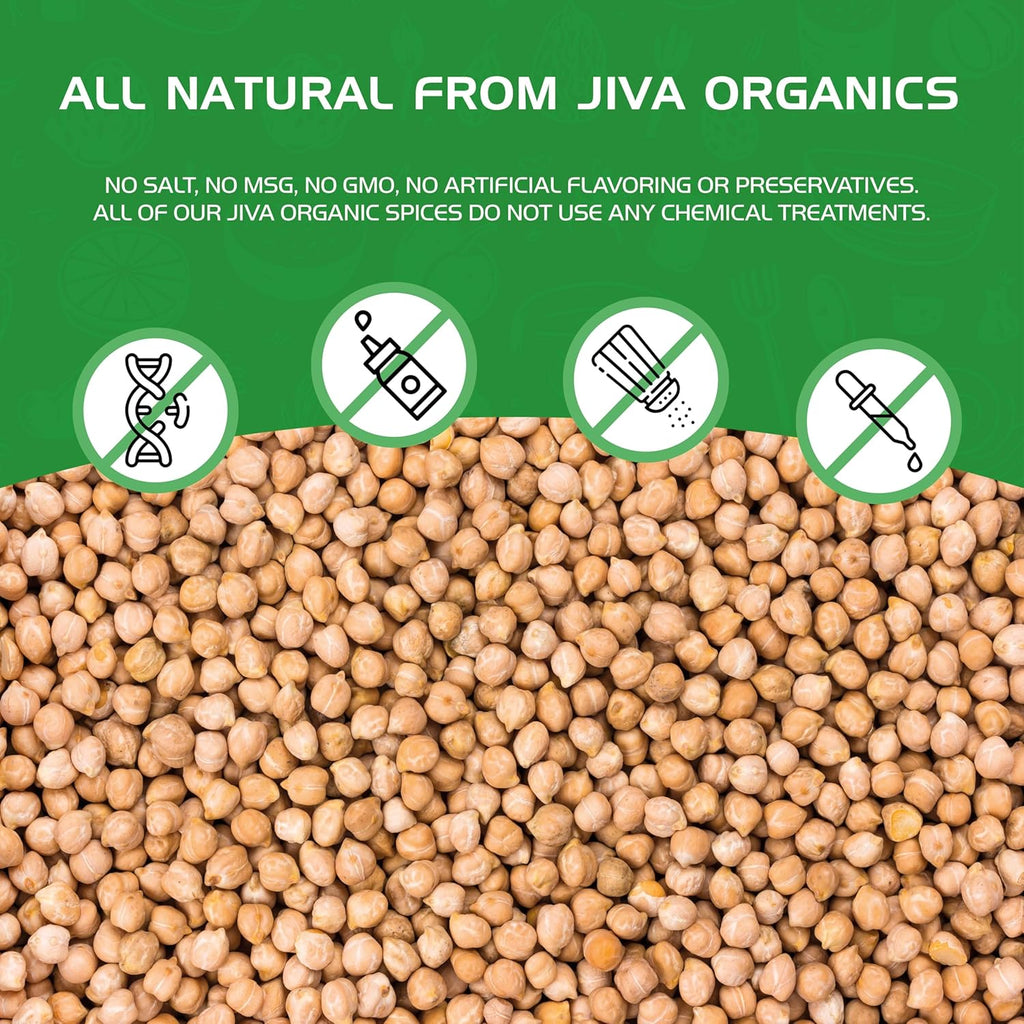 Organic Raw Chickpeas 4 LB B672