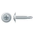 Zinc Plated Phillips Oval Head Self-Drilling Screws D4235