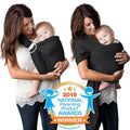 Charcoal Gray 4-in-1 Baby Wrap Carrier Pack of 2 Z18930