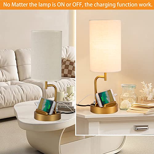 Touch Control USB Table Lamp with Dimmable LED Bulb Z38287