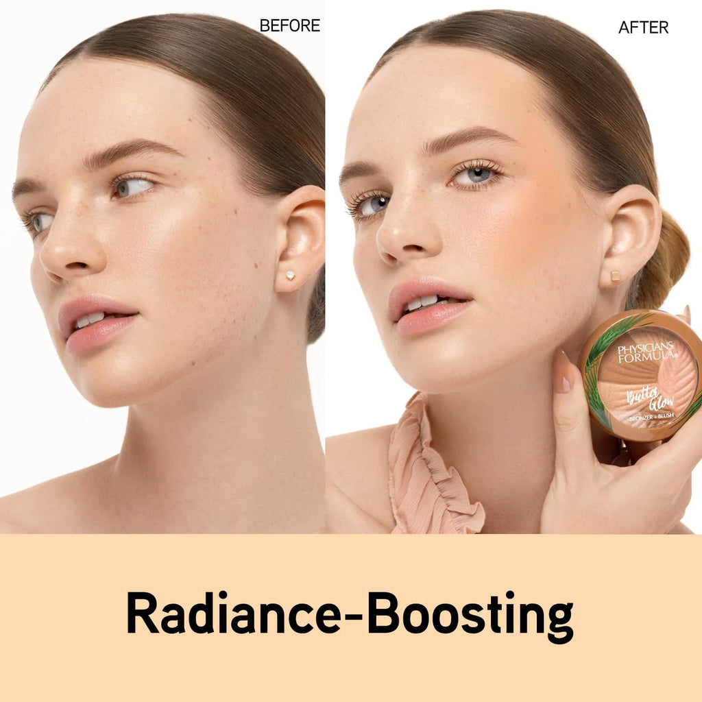 Butter Glow Bronzer + Blush, 2-In-1 Formula Y930961