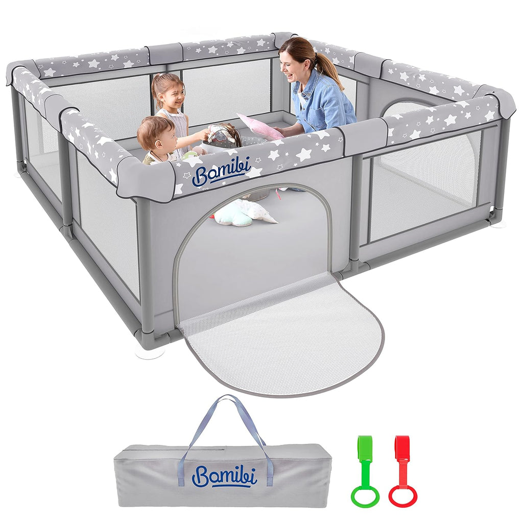 X-Large Foldable Portable Baby Playpen with Carry-Case Y6021