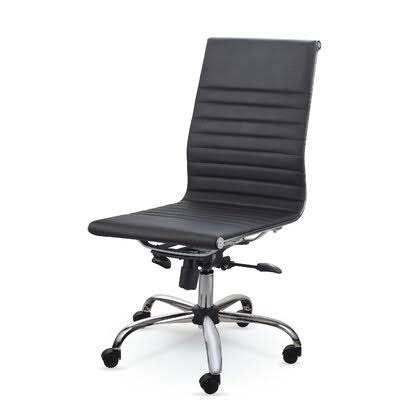 Black High-Back Ergonomic Task Chair J124