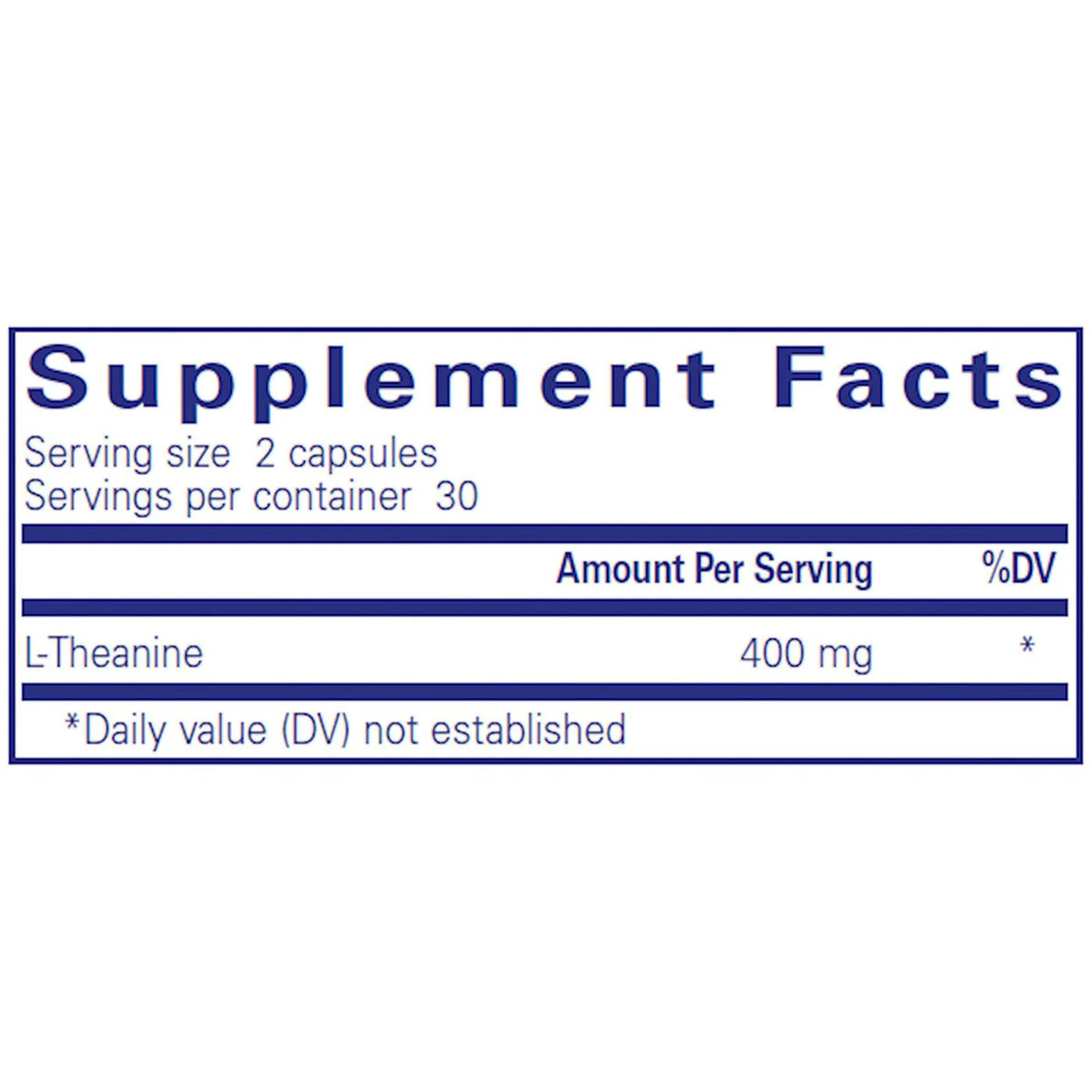 L-Theanine 400 mg V622202