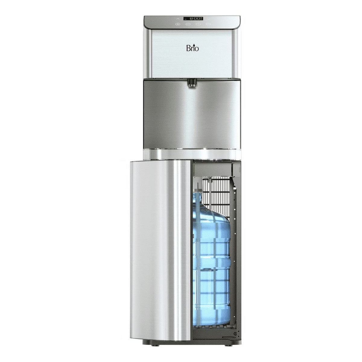 Bottom Load Hot, Cold and Room Water Cooler with Touch Dispense A715