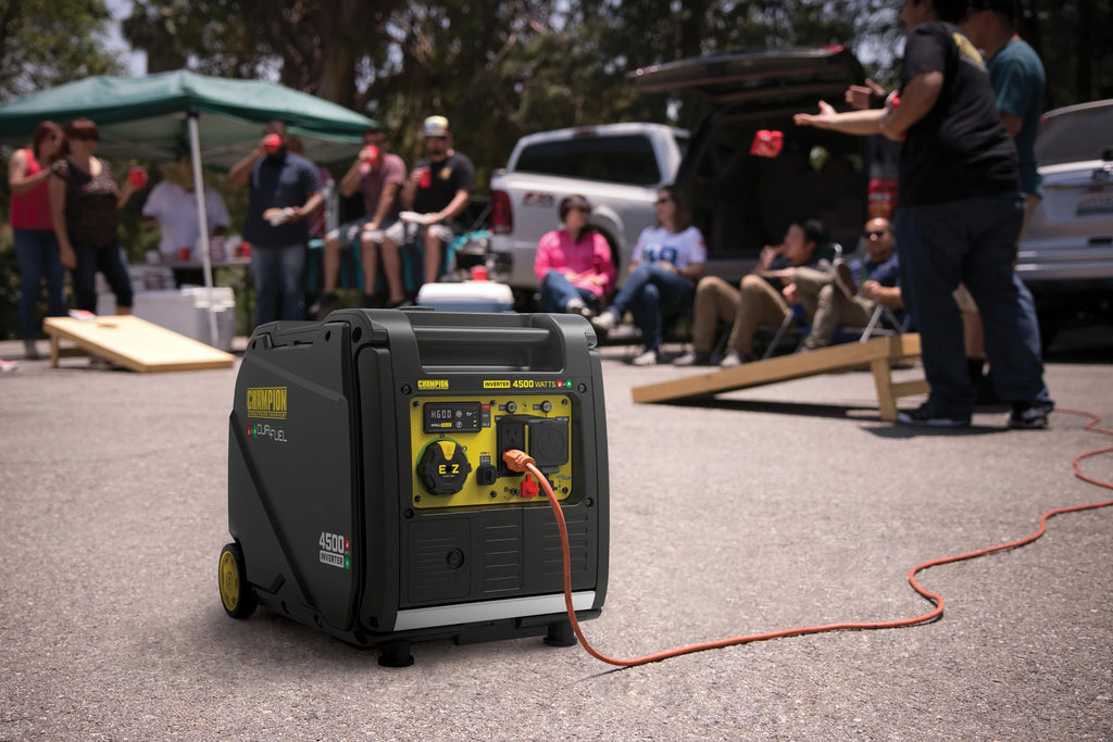 4500-Watt Portable Dual Fuel Inverter Generator F6187