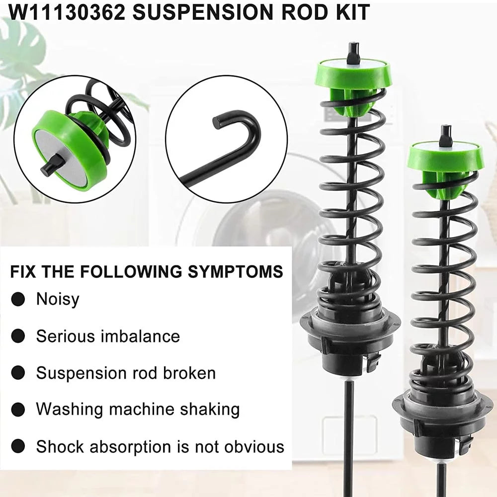 4 Pcs Washer Suspension Rods Kit C9014