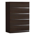 Black Wenge Wood Chest D342833
