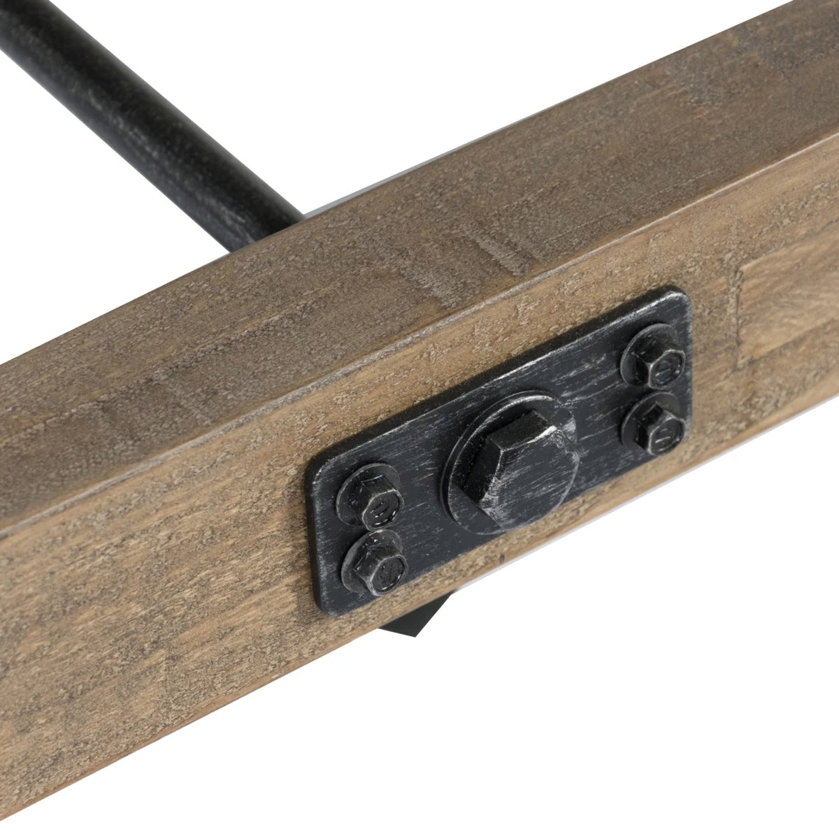 Reclaimed Wood End Table C477637
