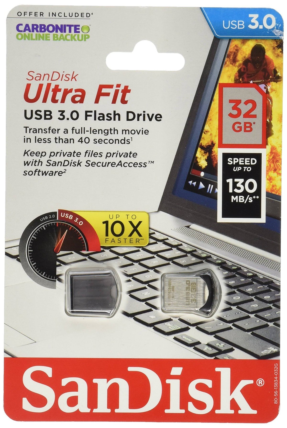 32GB USB 3.0 Flash Drive E4983