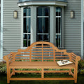 Teak Wood Outdoor Bench A790954