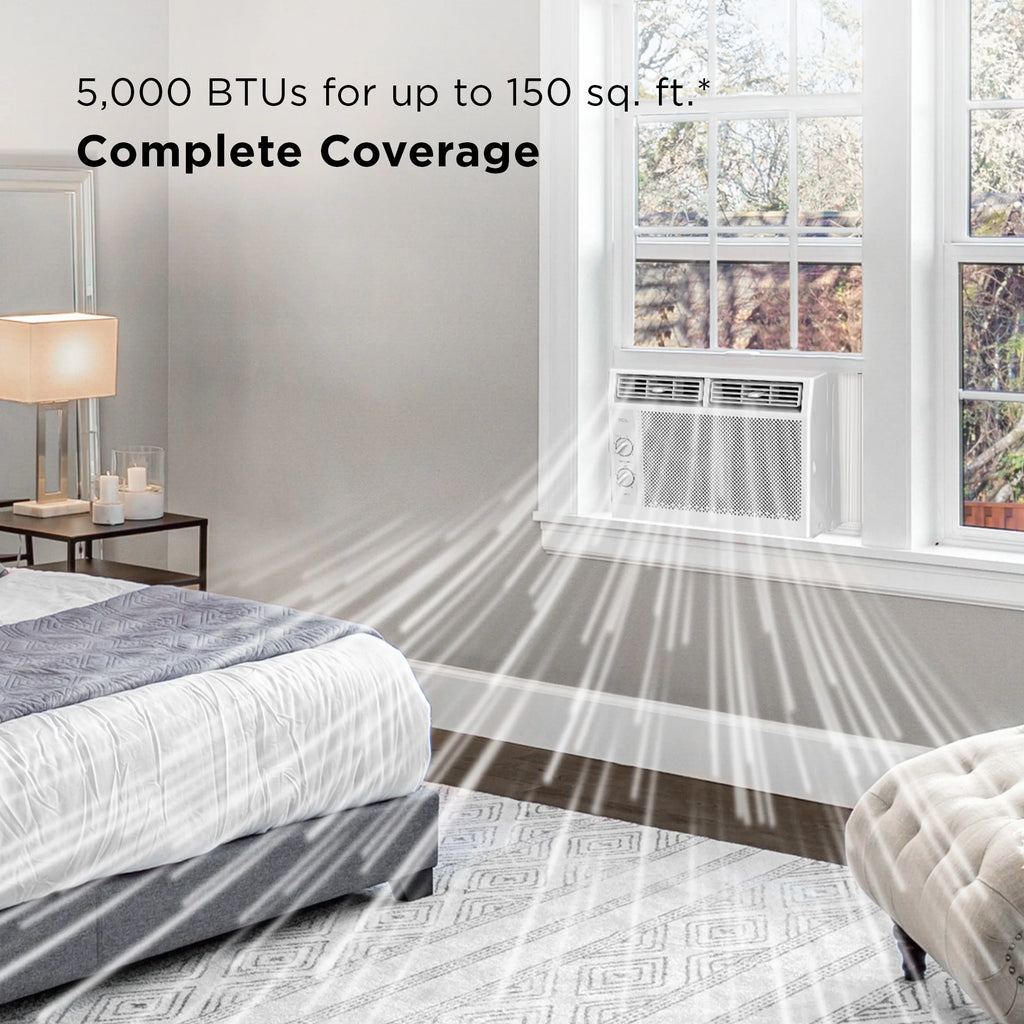 5,000 BTU Mechanical Window Air Conditioner I626912
