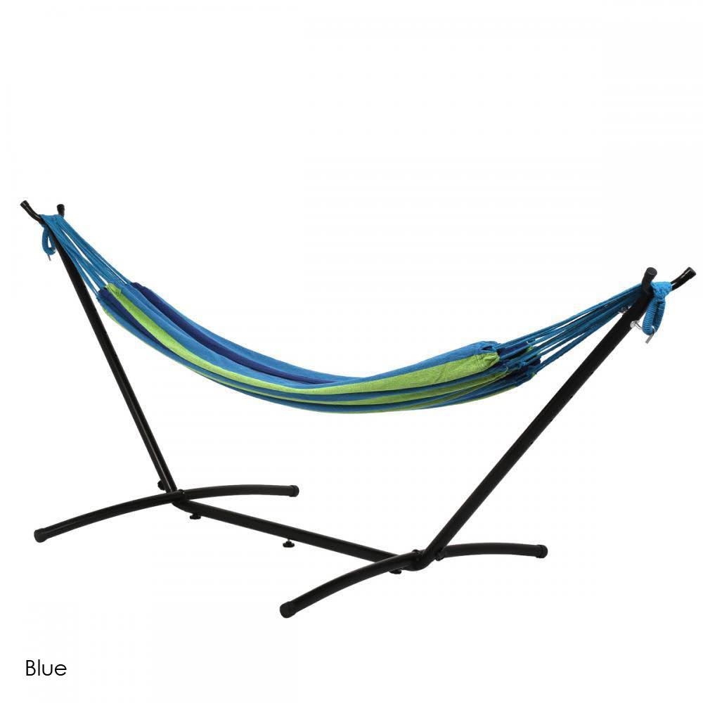Double Hammock with Steel Stand and Carrying Case W462