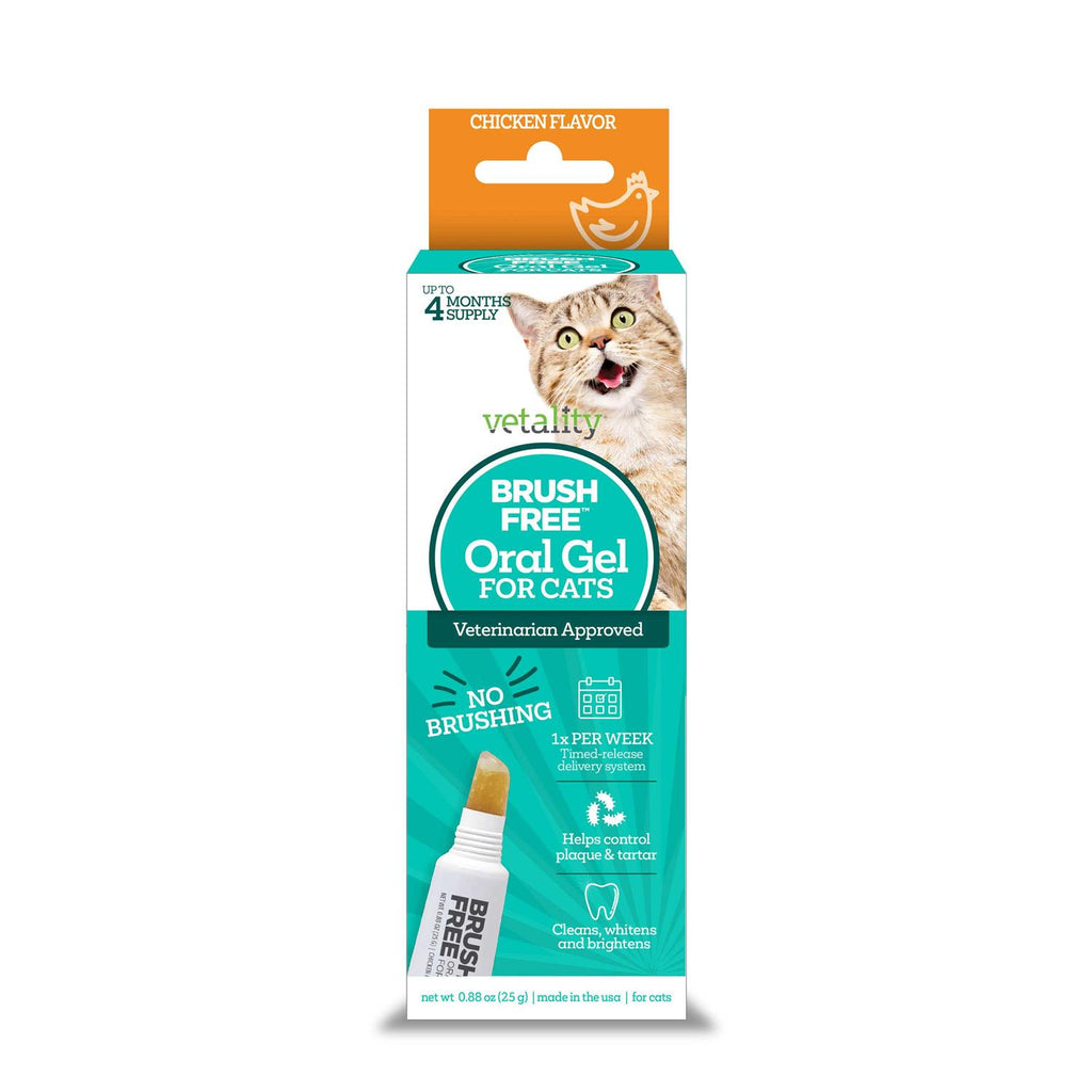Brush Free Oral Gel for Cats T788312