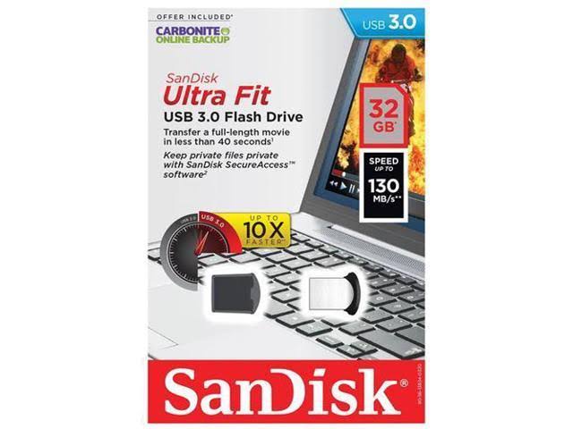 32GB USB 3.0 Flash Drive E4983