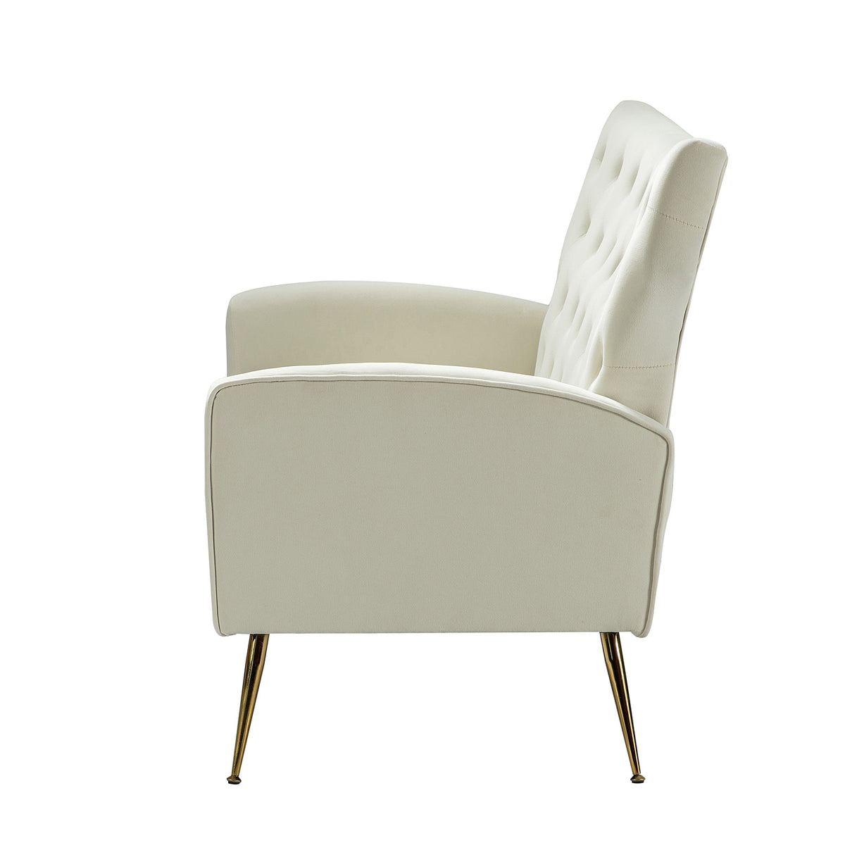 Black Tufted Back Loveseat Z258865