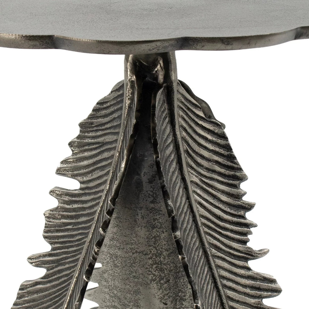 20 Inch Aluminum Accent Side Table V4750