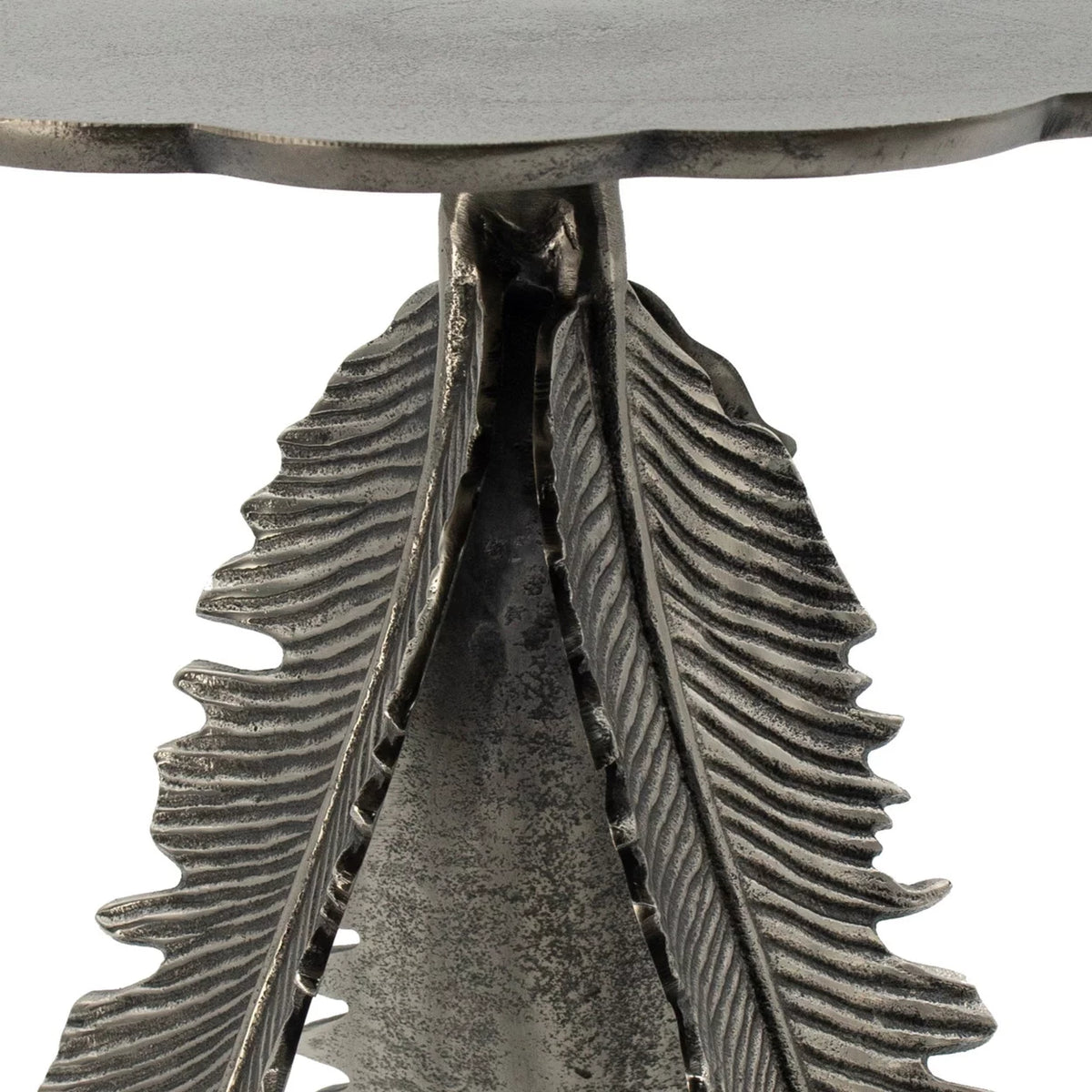 20 Inch Aluminum Accent Side Table V4750