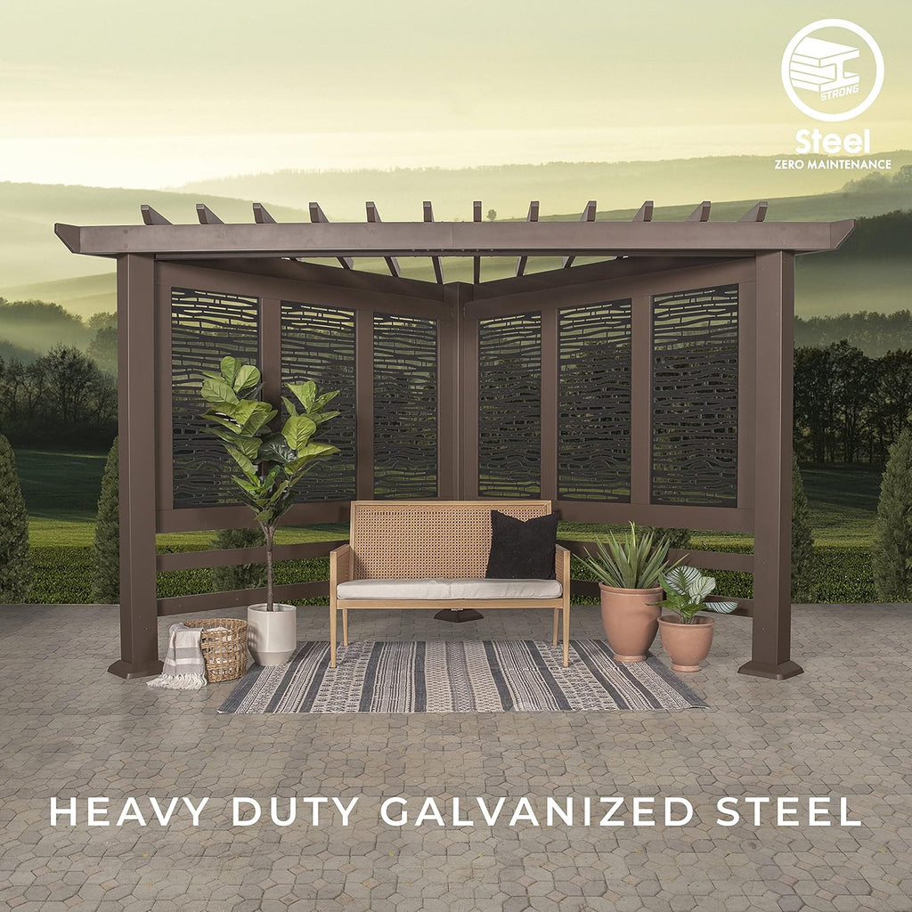 Steel Cabana Pergola H857895