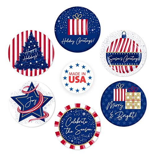 Santa Claus Christmas Stickers H920