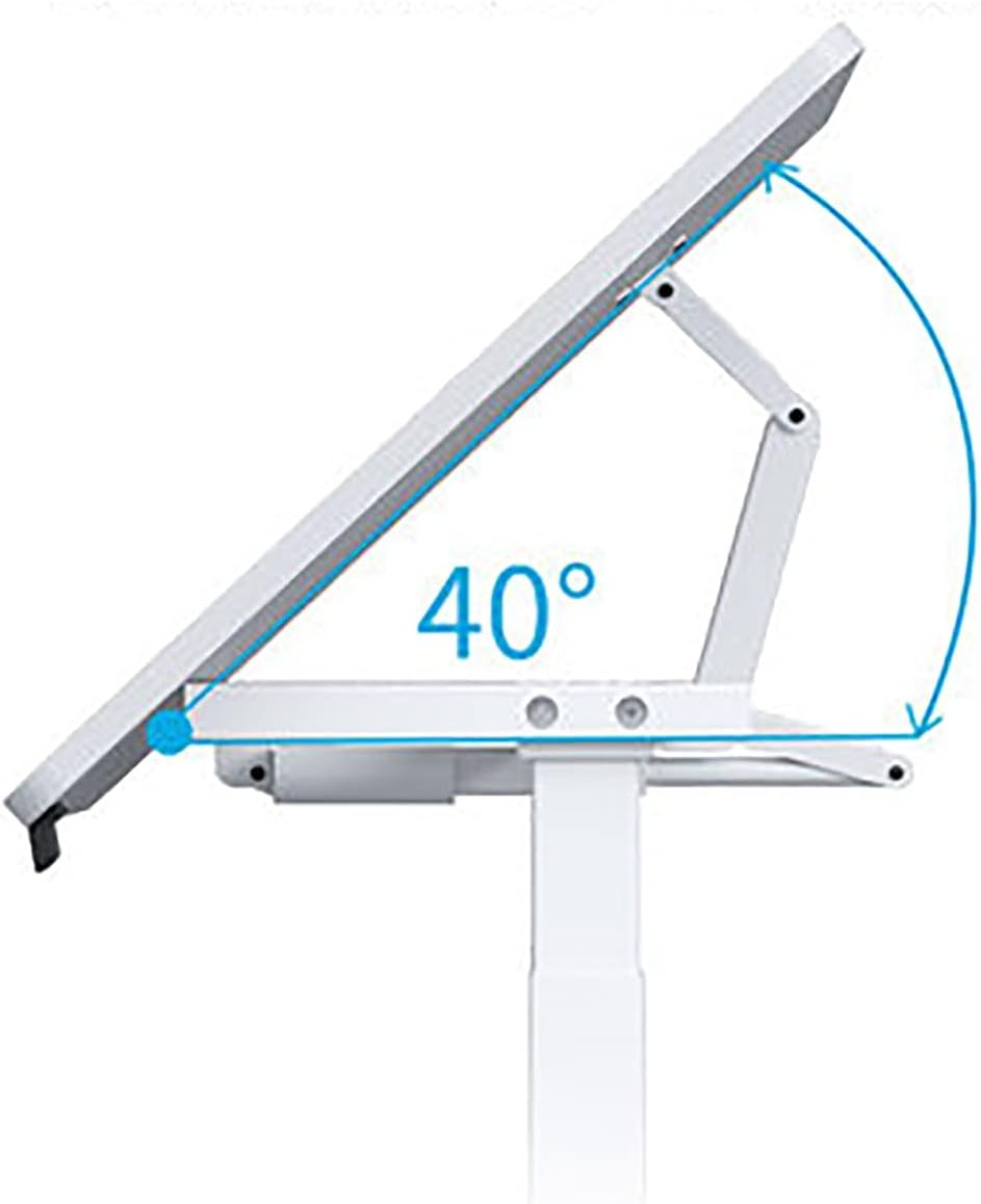 White 140x80Cm Tiltable Drafting Desk C13131