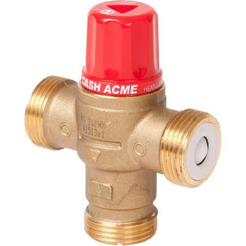 1x22 Thermostatic Mixing Valve with Sweat Connections & Integral Checks Z45389