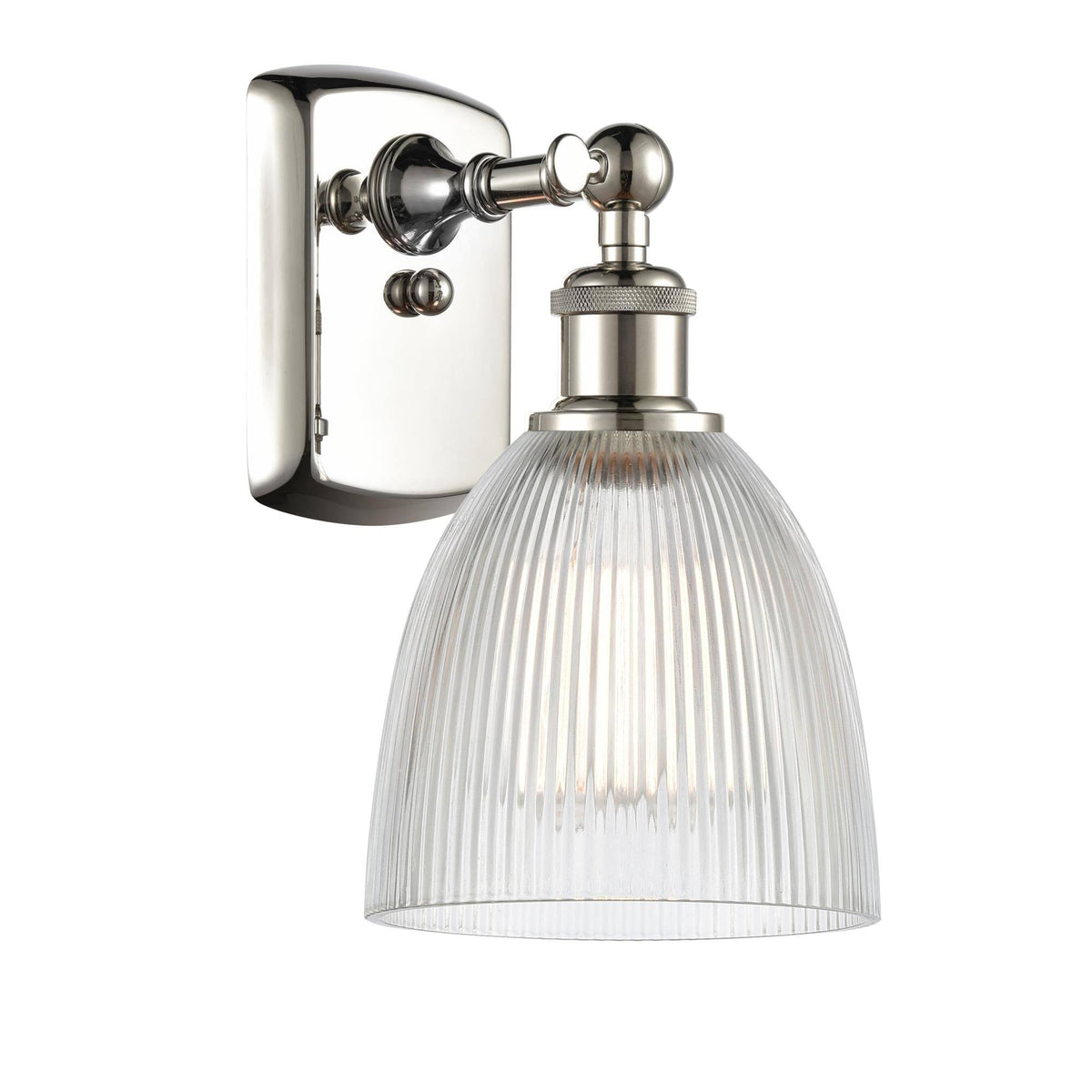 Polished Nickel Castile 1 Light Sconce D7373