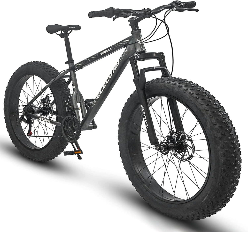 26 Inch Fat Tire Mountain Bike with Dual Disc Brake X7440