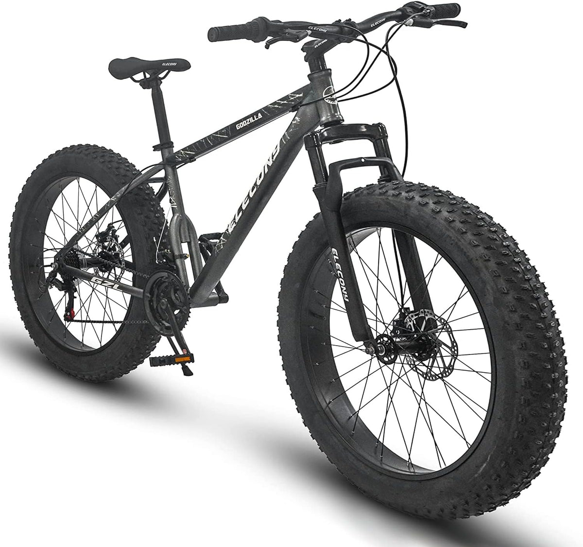 26 Inch Fat Tire Mountain Bike with Dual Disc Brake X7440
